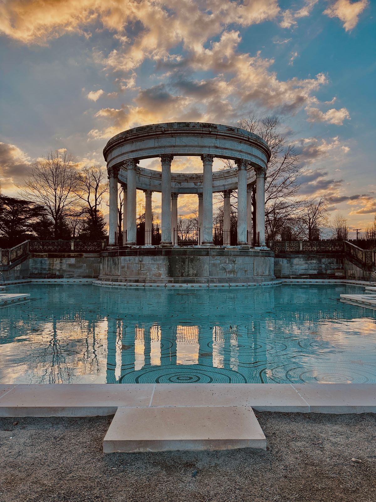 The Temple of the Sky at Untermyer Gardens