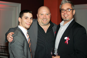 Paul Moccio of Manhattan, Ken Moran of Mamaroneck, and John McLaughlin of New Rochelle