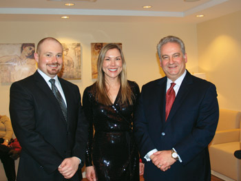 Vadim Pisarenko, MD, of Scarsdale; Nicole L. Nemeth, MD, of Manhattan; and Richard C. Garvey, MD, of Pelham Manor