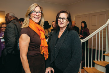  Tara Conairis of Bedford with Dara Meyers-Kingsley of Pleasantville