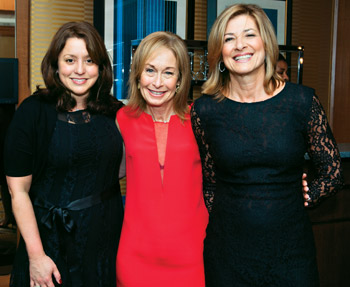 Shannon Laukhuf of Pound Ridge, Barbara Kobren of Briarcliff Manor, and Deborah Mehne of Pound Ridge