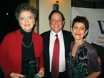 Nancy Gold of Katonah, David Hochberg of Manhattan, and Marjorie Finer of Cortlandt Manor