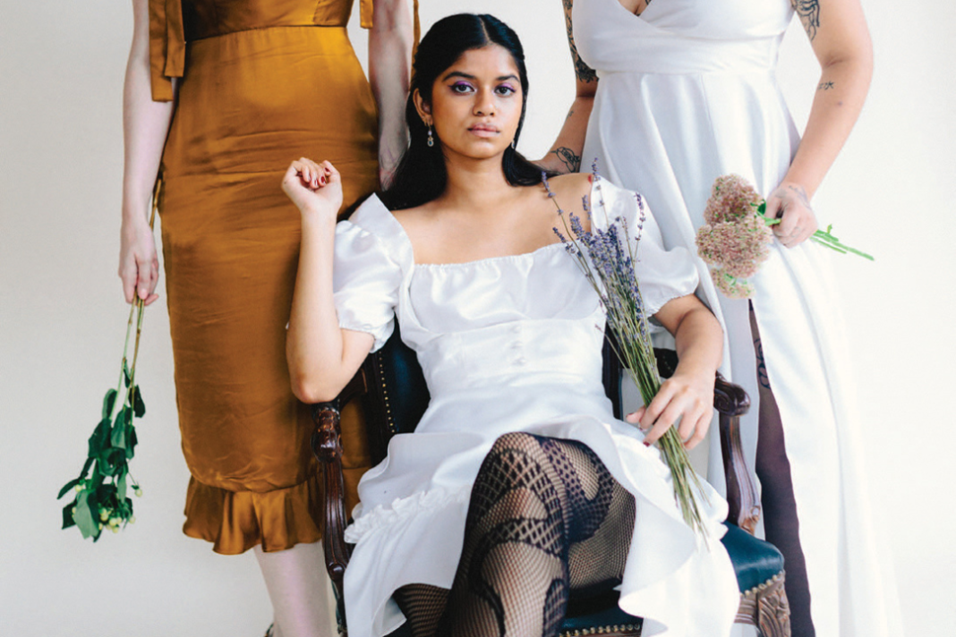 bridal gown