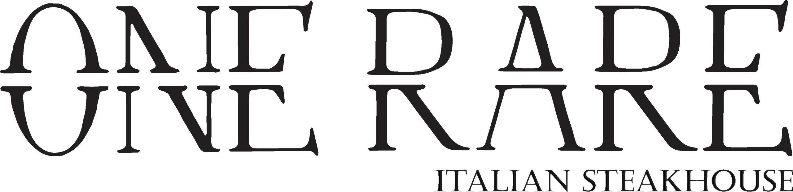 Logo One Rare Italian Steakhouse