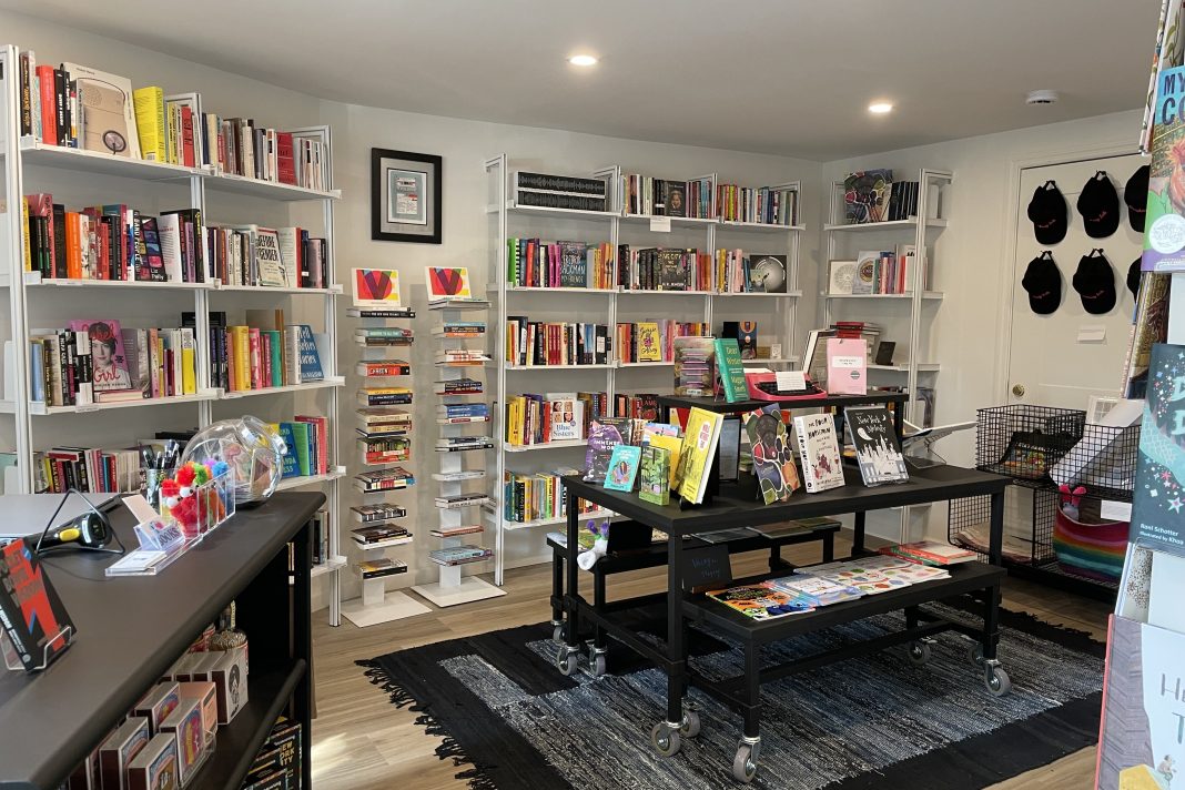 Bookshop interior