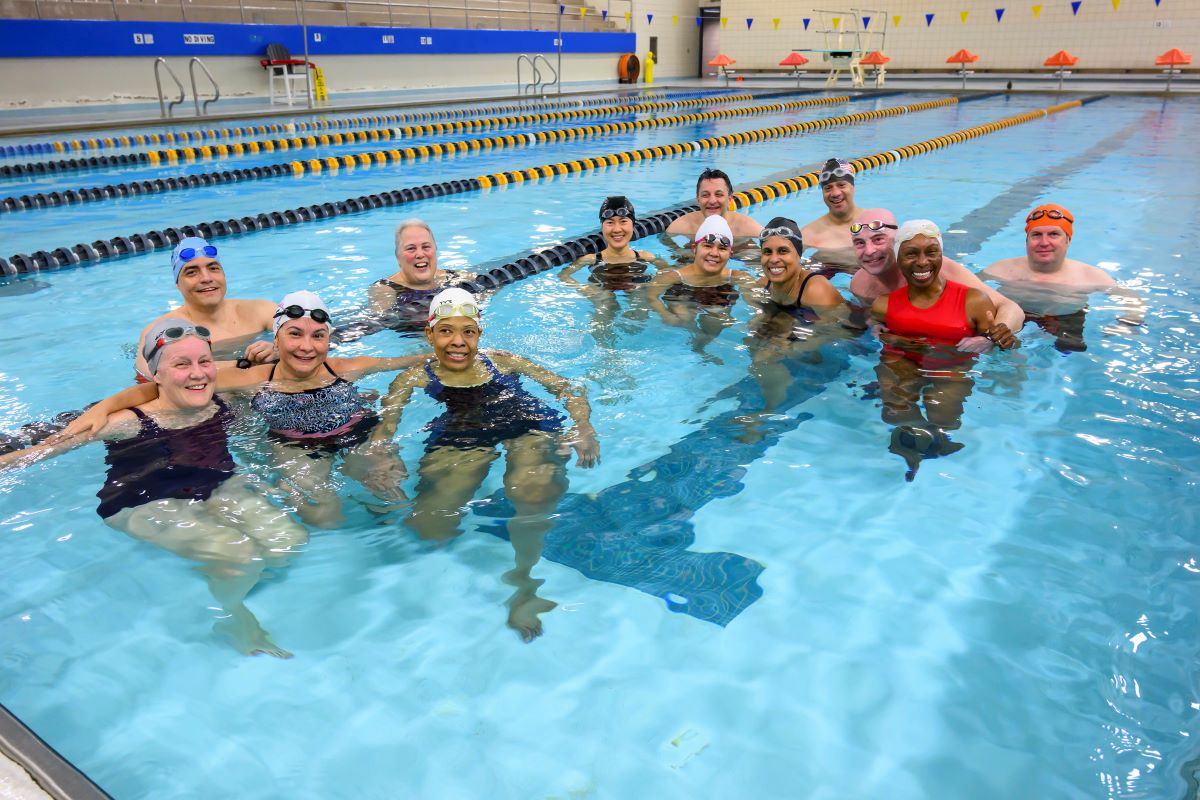 Swimming class