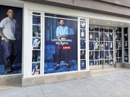 Levi's storefront