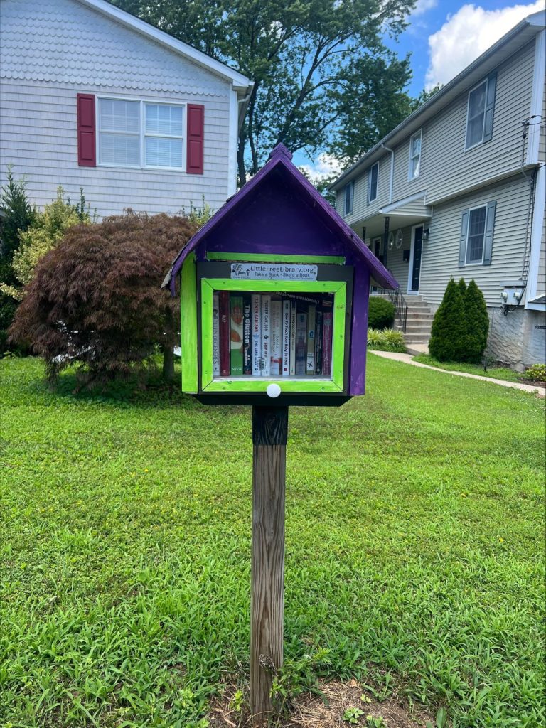 Books in a little house