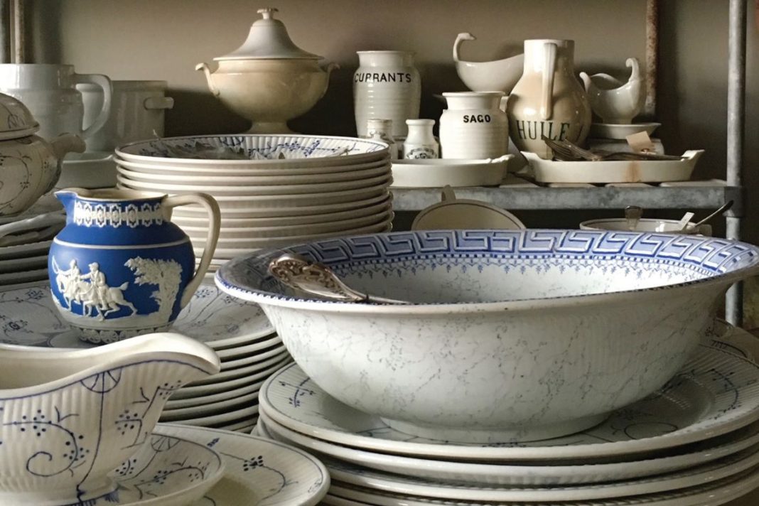 bowls found while antiquing in the Hudson Valley