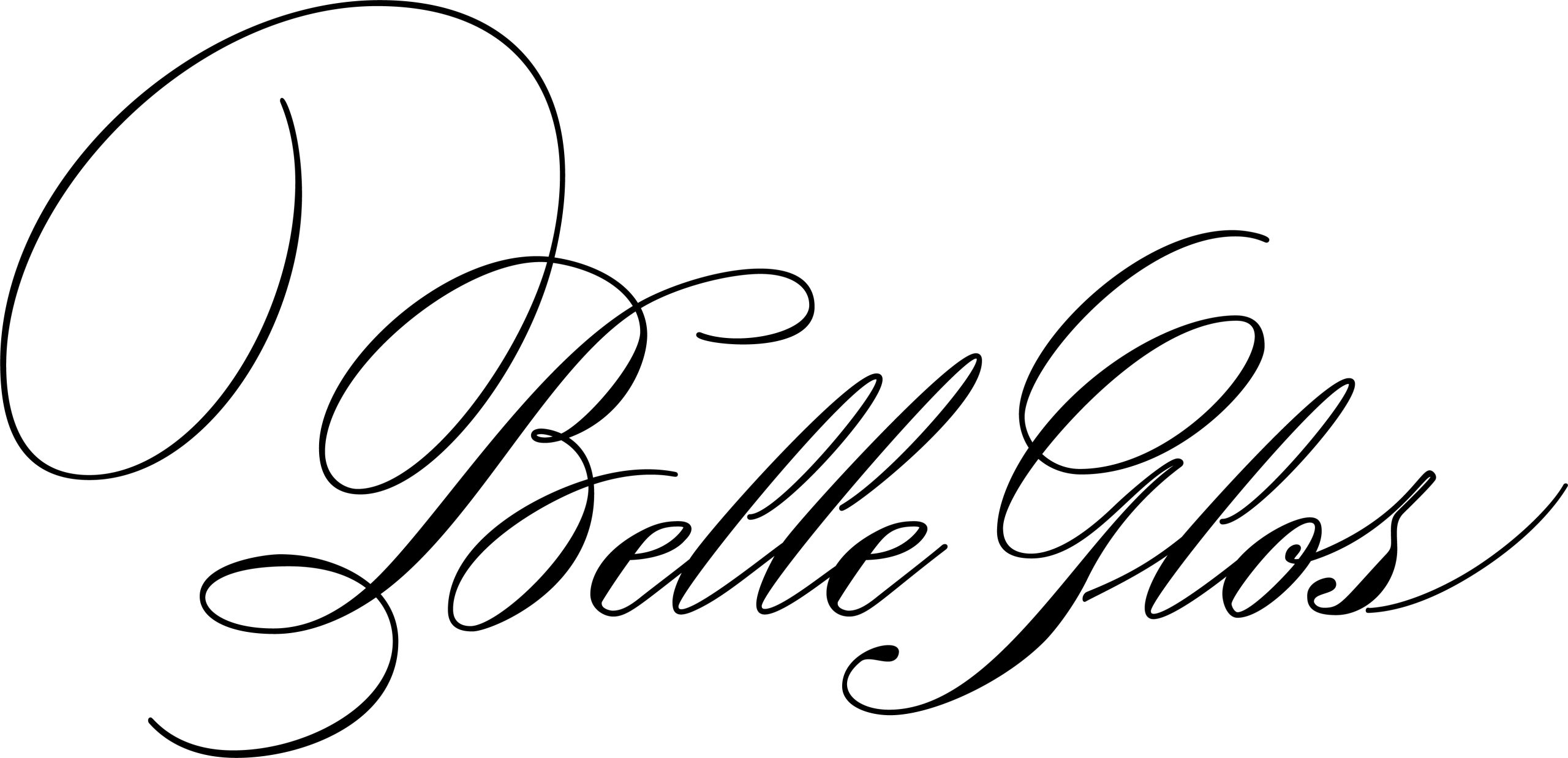 Belle Glos Logo_Embroidery Belle Glos