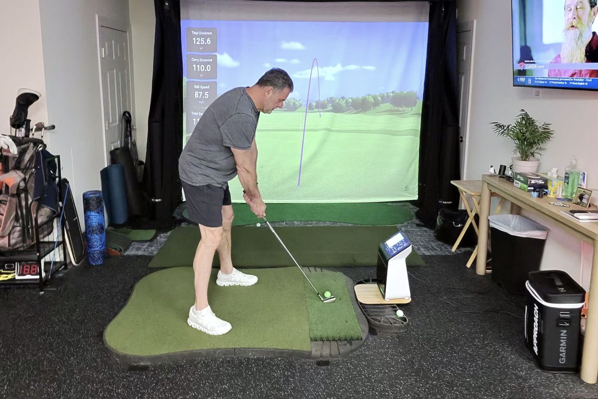 Drive the Green Blends Fitness With Simulator Golf Technology
